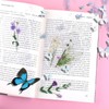 Transparent Bookmark, Transparent Dried Flowers Bookmark, Glassware Sticker Bookmark, DIY