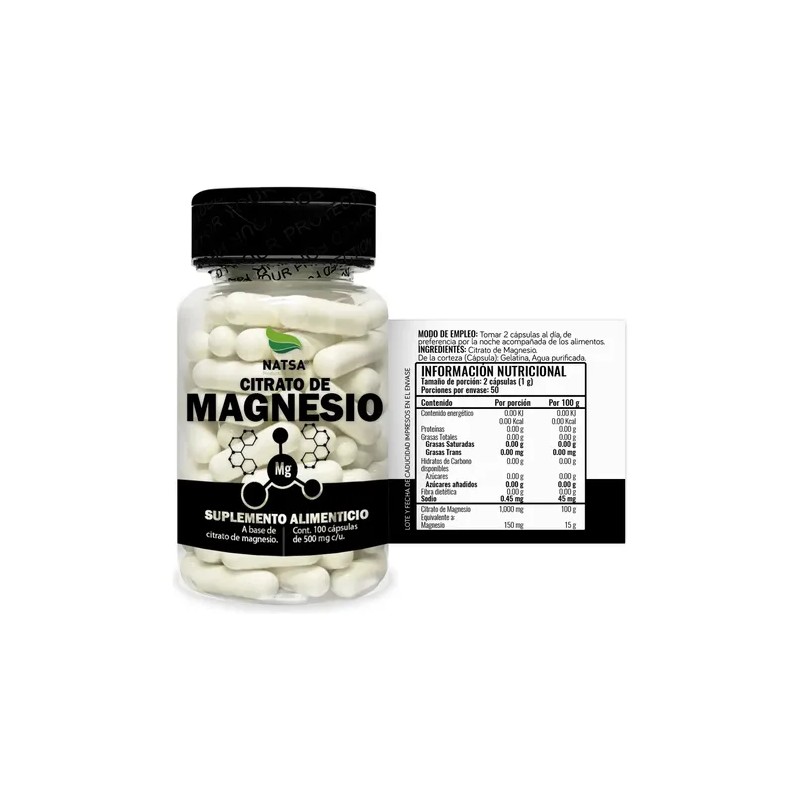 Pack Citrato De Magnesio Y Glicinato De Magnesio, Premium