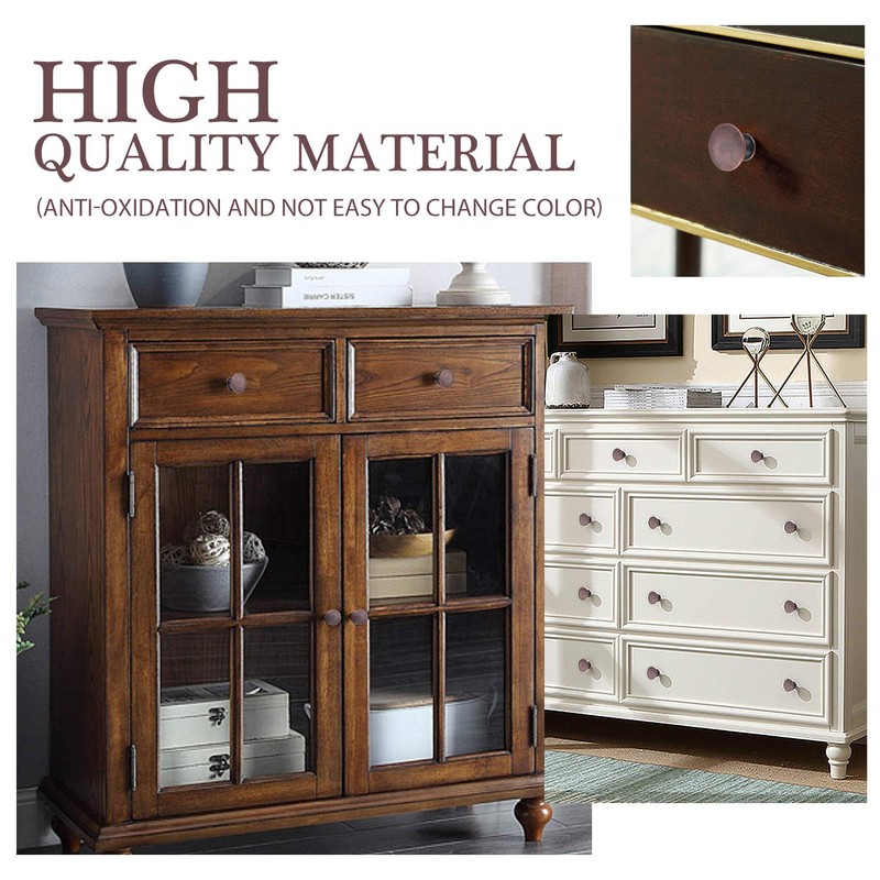 TsunNee 24pcs Vintage Style Chic Drawer Knobs Antique Kitchen Cabinet