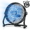 Air Choice 12" Battery Powered Fan, Portable Rechargeable Cordless Fan,