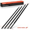 A-Premium [4PCS] Front & Rear Door Window Trim Seal Weather