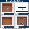Pearwow Adjustable Curtain Rod & Valance Kit,Easy to Install Curtain