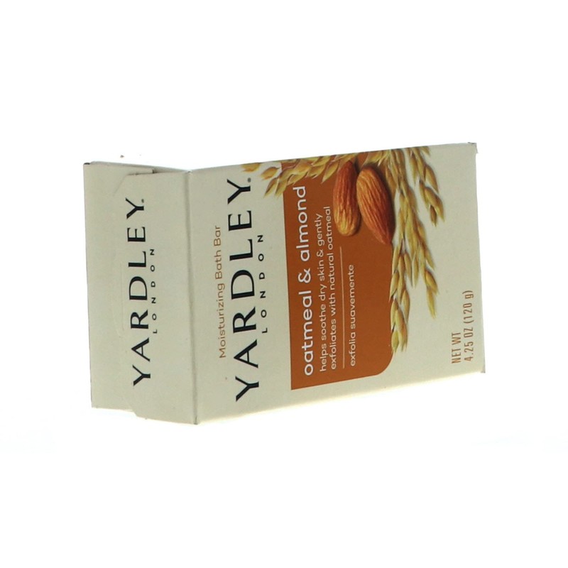 Yardley of London Naturally Moisturizing Bar Soap Oatmeal & Almond