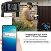 REVODATA 4K 8MP POE IP Camera, IP65 Waterproof Camera, 3.6