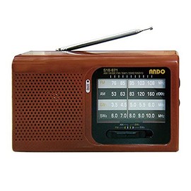 Ando International S16-671 Home Radio with Short Waves,