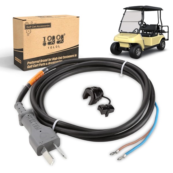10L0L 36 Volt 2-Prong DC Charger Cord with Plug for
