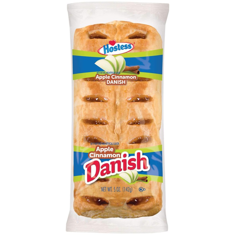 Hostess Apple Cinnamon Danish | 5 Oz | 6 Count