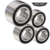 4 Qty Wheel Bearings Kit for Front & Rear -