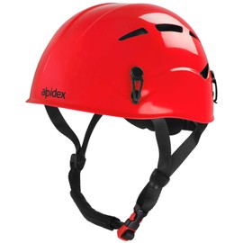 Alpidex Universal Climbing Helmet for Men and Women Climbing Helmet in Various Colours, red