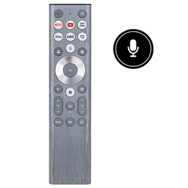 Voice Replacement Remote Control Applicable for Hisense 4K QLED Smart Google TV 65S7N 75U9N 85U9N 55S7N