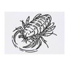 'Lobster Crustacean' Temporary Tattoo - Water Resistant, Skin-Safe, Non-Toxic Transfer