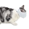 DONGKER Cat Muzzle, Mesh Anti Bite Kitty Mouth Cover for