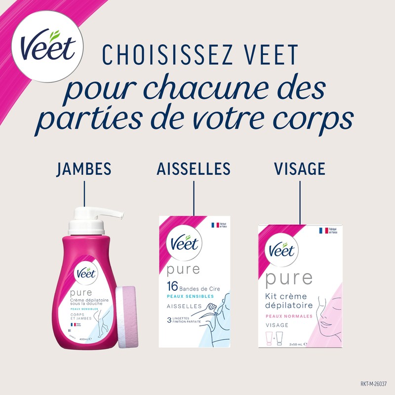 Veet Dep Cr Ducha 150Ml Sensible