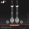 A-Premium 2 x Front Inner Tie Rod Ends, Compatible with