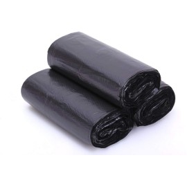 Bolsas de basura pequeñas negras de 1.2 a 1.6 galones, bolsa de basura, bolsas de basura para baño, 180 unidades