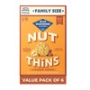 Blue Diamond Almonds Nut-Thins Gluten Free Cracker Crisps, Cheddar Cheese,