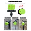 EBANKU 400 Stück Bewässerung Tropfer, 1/4 Inch Bewässerungs Sprinkler Einstellbar,