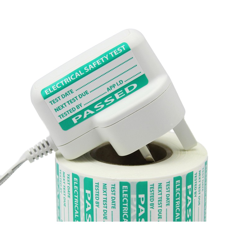 1,000 - PAT Testing - Passed Labels/Stickers - PP Durable