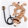 Mikinona Cartoon Animal Stethoscope Plush Sleeve for Doctors Protective Accessories