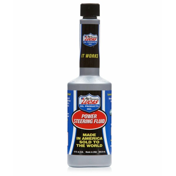 LUCAS OIL POWER STEERING FLUID - 12OZ