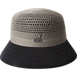 Kangol Double Mesh Lahinch - Warm Grey/Black/L Bucket Hat