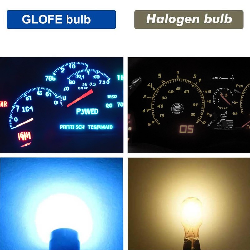 GLOFE T10 194 168 Dash Instrument Ice Blue LED Light