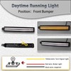 PGTOPONE Switchback White/Amber LED Front Side Marker Headlight Daytime Running