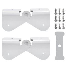 Gutter Downspout Flip-Up Hinge, Gutter Extension Hinge (2 Pack Downspout Hinge)