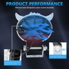 Motorcycle Driving Light, 30W 6000K/3000K/4500K Super Bright LED Spotlight Waterproof