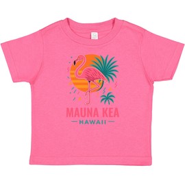 inktastic Mauna Kea Hawaii Flamingo Tropical Vibes Baby T-Shirt 18 Months Hot Pink 46c7e
