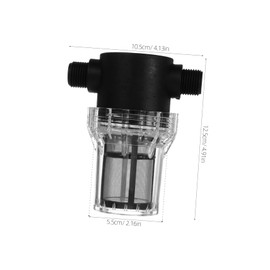 SEWACC Rv Water Filter with Thread Durable Inline Mesh Strainer for Boat and Outdoor Water Tanks Easy Installation Space Saving Design Reliable Filtration