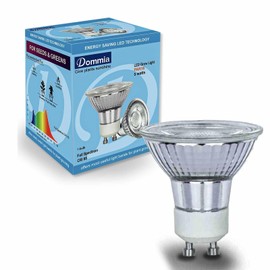 DOMMIA Grow Light, GU10 Full Spectrum Grow Light Bulb, 5W PAR16 LED Plant Light Bulb for Indoor Plants, Warm White 3000K, 1-Count