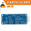 A-DIGISHUO 2pcs PCA9685 16 Channel IIC I2C 12-Bit PWM Servo