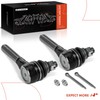 A-Premium 2 x Front Outer Tie Rod Ends, Compatible with