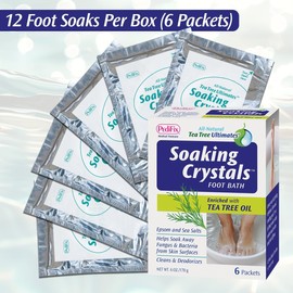 PediFix Soaking Crystals Foot Bath - (6) 1 oz. packets per box