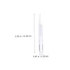CUEMOON 6er-Pack 5ml Transparente Stift-Pinselspitze, Leere Tube der Wimpernwachstumslösung mit