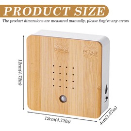 WIYETY Bird Chirping Motion Sensor Box: Nature Sounds Box Bird Singing Motion Sensor Bird Sounds Box with Wall Mount Natural Sounds Sound Box