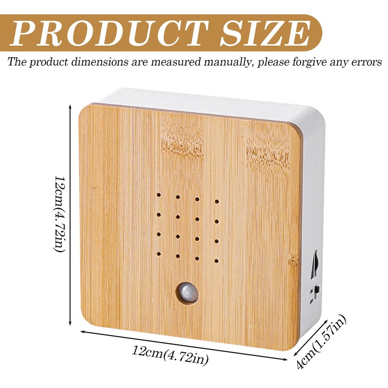 WIYETY Bird Chirping Motion Sensor Box: Nature Sounds Box Bird