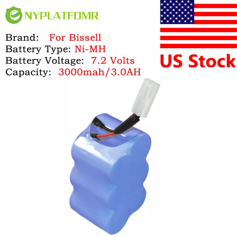 for Bissell Battery For Bissell 2880 Series 3.0AH NI-MH Perfect