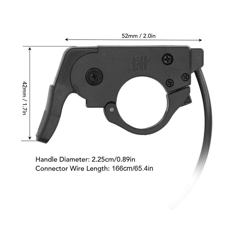 Electric Bike Thumb Throttle Antiskid Electric Scooter Thumb Accelerator with