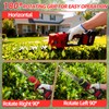 4-in-1 Electric Pole Hedge Trimmer, Cordless Bush Trimmer & Grass