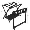 Hzuaneri 2 Pack Folding Luggage Rack - Luggage Stand for