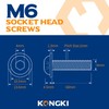 (Pack of 10) M6 x 60 mm Rounded Head Screws