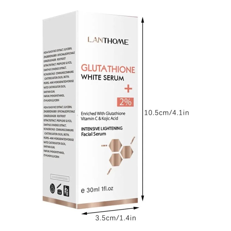 Sérum De Glutatión, 2 Unidades, Mejora La Opacidad E Ilumina