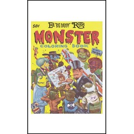 RAT CARD - ED "BIG DADDY" ROTH MONSTER COLORING BOOK COVER - SPECIALTY CARD