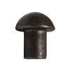 Hanson Rivet 1/2inches x 1/2inches Steel Solid Rivet, Round Head,