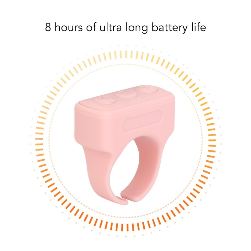für TikTok Scrolling Ring, Tik Tok Bluetooth Ring Remote App