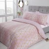 Rapport Home FINEST HOMEWARE CALVIN Shapes Geometric Reversible Duvet Cover