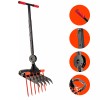 AGRICAS Broadfork for Gardening - Portable and Ergonomic 6+5 Sharp