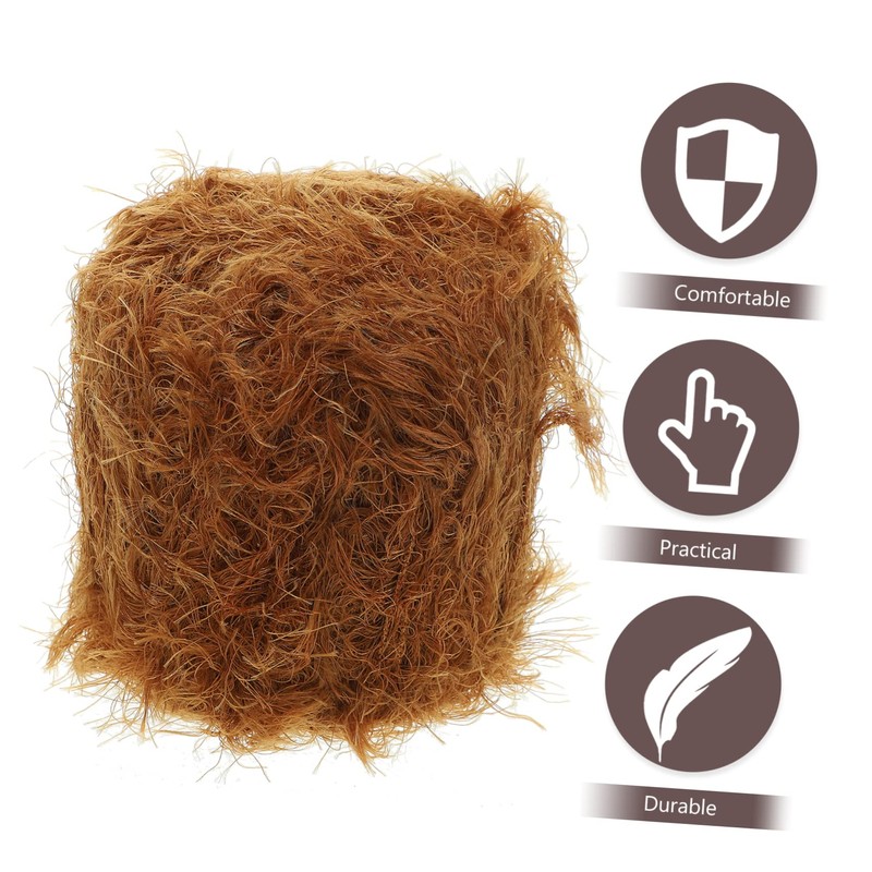 Gadpiparty 1 Roll Skin Friendly Yarn for Crocheting Crafting Convenient